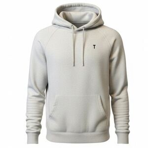 NWT Thakoon Women’s Stone Color Luxury Logo Oversized Hoodie - Size Medium